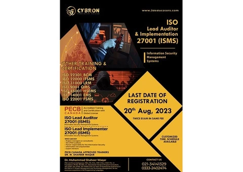 ISO 27001 ISMS Lead Implementation