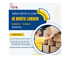 Reliable Man with a Van Services in North London - ANQ Movers