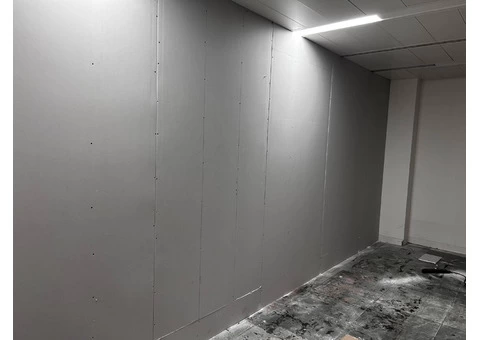 Hysaj LTd dryliner available free qoute for all you project  -drywall -fixer - 3/3