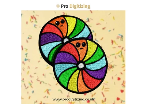 Get Donut Custom Embroidery Patches in UK