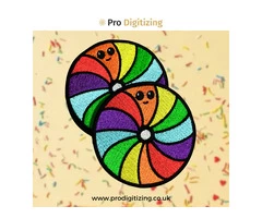 Get Donut Custom Embroidery Patches in UK