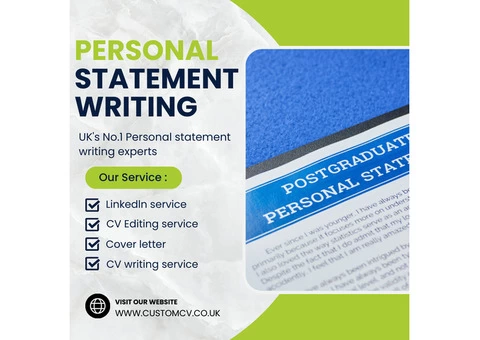 Personal statement writing service in UK