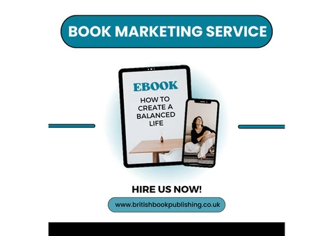 Book marketing service in UK