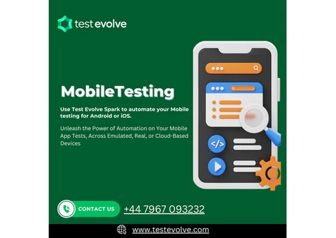 Transform Your Mobile Testing Effortlessly with Test Evolve Spark