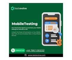 Transform Your Mobile Testing Effortlessly with Test Evolve Spark