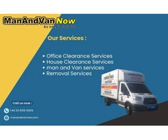 "Man and Van Now: The Solution to Your Cluttered Office in London!"