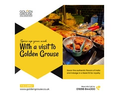 Golden Grouse the Best Indian Buffet Restaurant in Uddingston