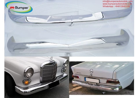 Mercedes W110 EU style bumpers new (1961 - 1968)
