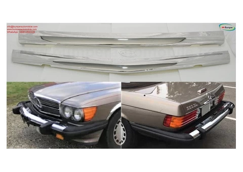 Mercedes R107 C107 W107 SL/ SLC US style bumpers (1971-1989) - 1/6