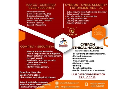 Cybron Cyber Security Professional Courses