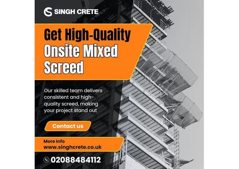 Buckingham's Top Supplier of Ready Mix Concrete: Quality and Convenience