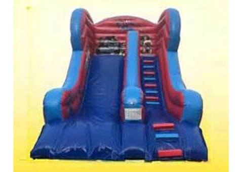 Deluxe Superhero Themed Giant Slide