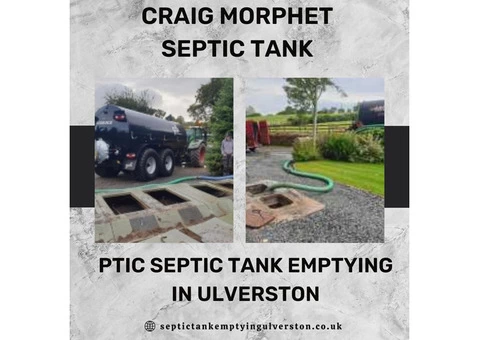 Commercial Septic Tank Emptying Services in Ulverston