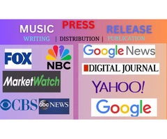 I will write press release and press release distribution, music press release