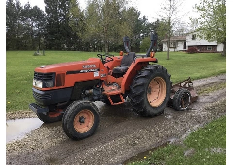 Kubota MX5000 utility tractor for sale - 3/4