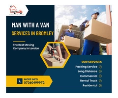 Local Man with a Van Service in Bromley - ANQ Movers