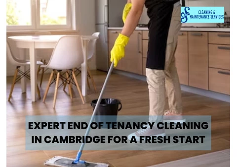 Expert End of Tenancy Cleaning in Cambridge for a Fresh Start