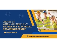 Choose Us When You Need Any Emergency Electrical Repairing Service