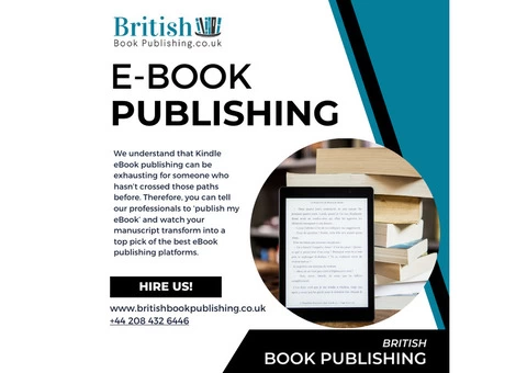 E-Book Publishing service
