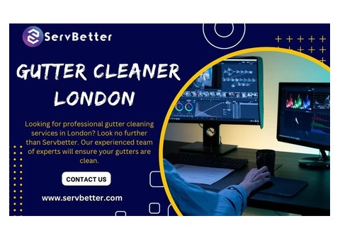 Gutter Cleaner London | Servbetter