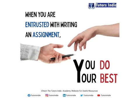Assignment Writing Help UK – Tutors India