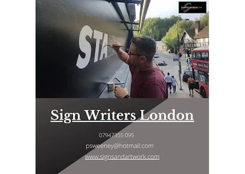 Signature Impressions: Choose Signwriters in London