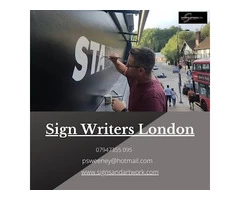 Signature Impressions: Choose Signwriters in London