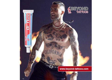 Dr. Numb 5% Lidocaine Topical Anesthetic Numbing Cream for Pain Relief – 30g | Beyond Tattoos Tattoo