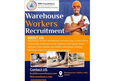 Looking for Warehouse Workers or Warehouse Recruitment Agencies