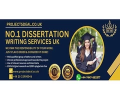 Dissertation Writing Service, Since 2001 - Projectsdeal.co.uk