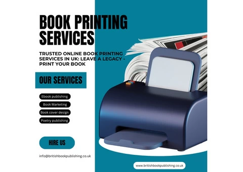 Book Printing service in UK
