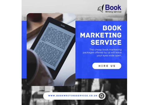 Book marketing service in UK