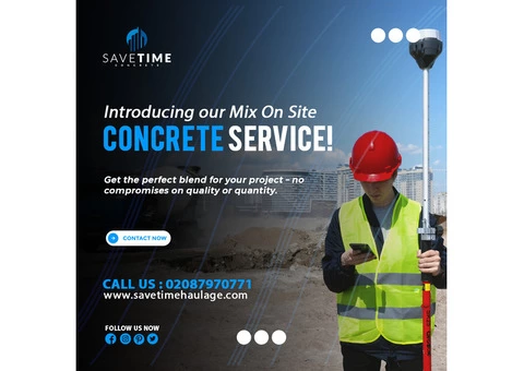 London's On-Site Screed Mixing: Efficient & Quality Solutions