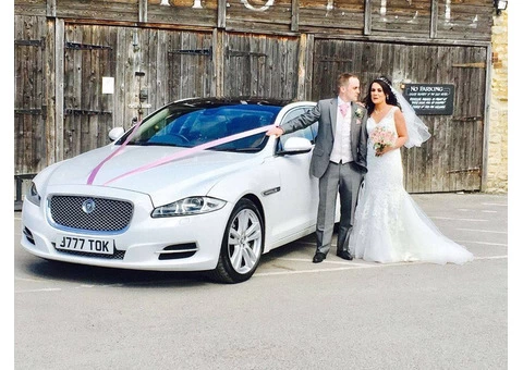 Elegant Jaguar Car Hire for Weddings in London