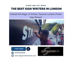 Craftsmanship Beyond Modern Trends: Traditional Sign Writer