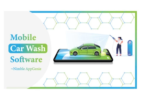 Mobile car wash software-Nimble AppGenie
