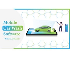 Mobile car wash software-Nimble AppGenie
