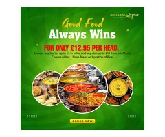 Britannia Spice | indian restaurant in near me | indian takeaway near me