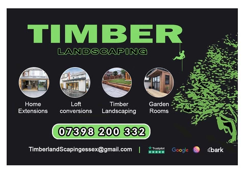 Timber Landscaping services