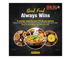 Desi Indian Dinging Club | Gourmet Nights