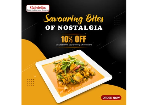 Enjoy 10% off on orders over £20