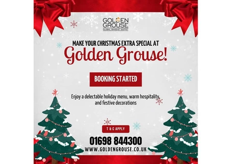 Make Your Christmas Extra Special at Golden Grouse!