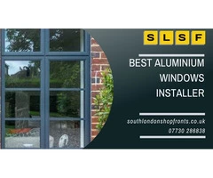 Expert Aluminium Windows Installer - South London Shop Fronts