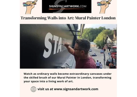 "From Walls to Masterpieces: The Mural Painters of London"