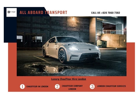 Luxury Chauffeur Hire in London - Experience Elegance and Comfort