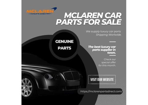 MCLAREN auto parts online catalogue | Buy Genuine McLaren Parts Direct | UK