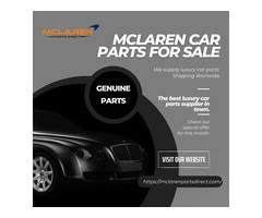 MCLAREN auto parts online catalogue | Buy Genuine McLaren Parts Direct | UK