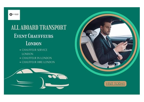 VIP Chauffeur in London - Luxury Transportation for Discerning Clients