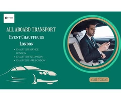 VIP Chauffeur in London - Luxury Transportation for Discerning Clients