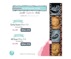 Don't Miss Out Our Special Baby Scan Offer